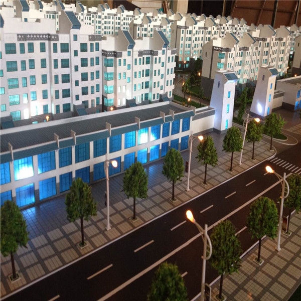 民勤庆城楼盘模型