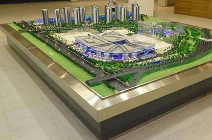 庆城沙盘模型还原度高，技术与设计缺一不可！